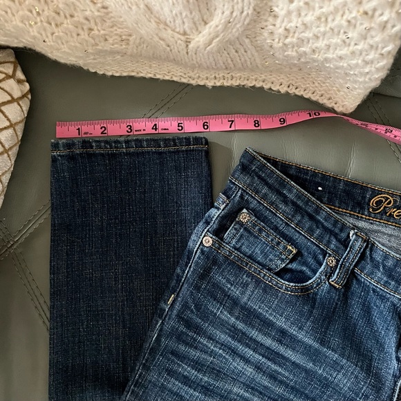 Vintage GAP Premium SKINNY Whiskered Low Rise JEANS Size 8 29 A - Picture 9 of 16